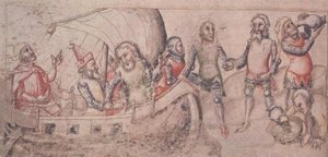 Add 15477 fol.2v Jason parte per il suo viaggio, da 
