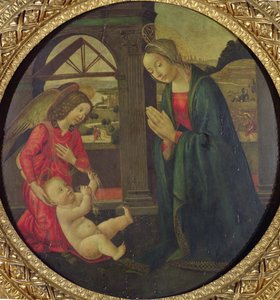 Adorazione del Bambino da Italian School