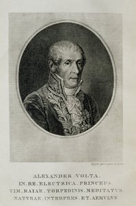 Alessandro Giuseppe Antonio Anastasio Volta (1745-1827), da L