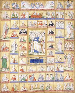 Tutti i santi con San Pietro al centro, c.1560 da Italian School