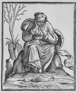 Allegoria della malinconia da Italian School