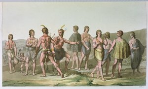 Indiani americani della Carolina del Sud, c.1820