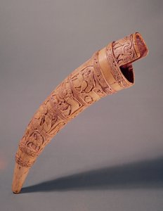 Un olifante, dal Tesoro di San Sernin, Officina di Salerno da Italian School