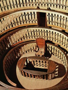 Teatro anatomico, costruito 1594-95 da Italian School