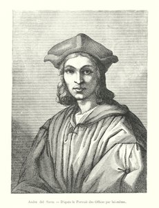 Ritratto di Andrea del Sarto (incisione) da Italian School
