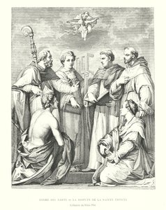 Andrea del Sarto, La disputa della Santissima Trinità, Collezione del Palazzo Pitti da Italian School