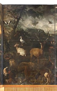 Animali, Mito di Orfeo (dettaglio) da Italian School