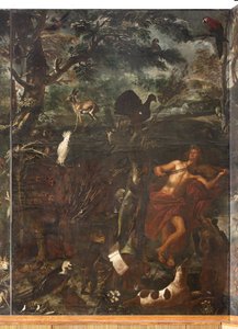 Animali, Mito di Orfeo (dettaglio) da Italian School