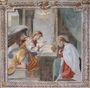 Annunciazione, Cappella di Santa Margherita da Italian School