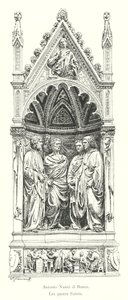 Antonio Nanni di Banco, I quattro Santi (incisione)