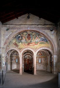 Apocalisse - affresco da Italian School