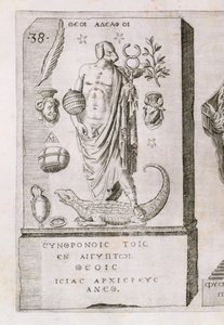 Apollo con testa di cane, 1589 da Italian School