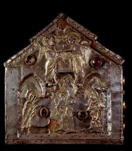 Arca di Barbarossa, con scene della vita di San Giovanni Battista da Italian School