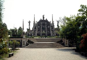 Palazzo barocco di Vitaliano I Borromeo, Isola Bella, Lago Maggiore