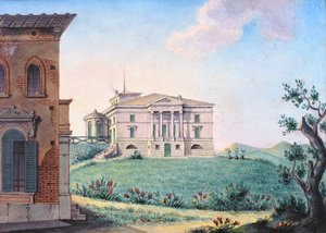 Belpoggio, Villa Baciocchi, Bologna da Italian School