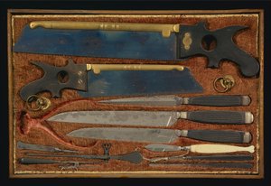 Scatola di strumenti anatomici