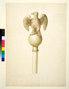 Aquila di bronzo da Italian School
