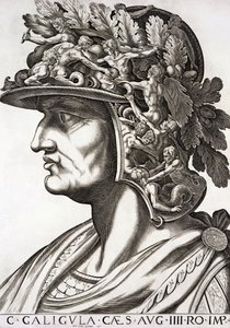 Caligola Cesare (12-41 d.C.), 1596 da Italian School