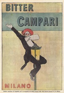 Campari Bitters (litografia a colori) da Italian School