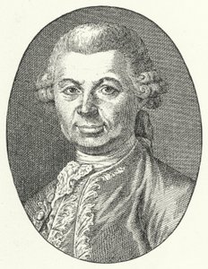 Carlo Gozzi, drammaturgo italiano (incisione) da Italian School