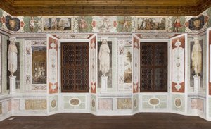 Sala delle Cariatidi: Metamorfosi di Ovidio da Italian School