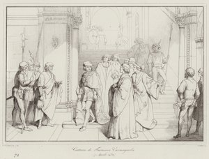 Cattura di Francesco Carmagnola da Italian School