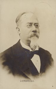 Cesare Lombroso (1835-1909), medico e criminologo italiano da Italian School