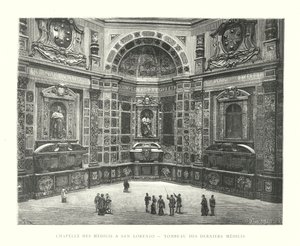 Cappella dei Medici a San Lorenzo, Tomba degli Ultimi Medici (incisione) da Italian School