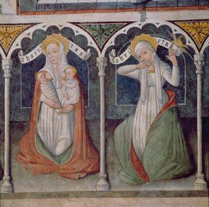 Carità e Temperanza da Italian School