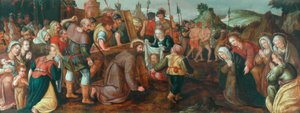 Cristo che porta la croce, 1501 da Italian School