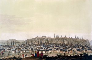 Città di Tobolsk, Russia, c.1820-30 da Italian School