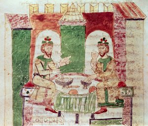 La Tavola dei Ricchi, da De Universo di Rabanus Maurus, 1023