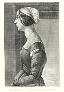 Collezione del Palazzo Pitti, Ritratto supposto di Simonetta, di Sandro Botticelli (incisione) da Italian School