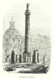 Colonna Traiana (incisione) da Italian School