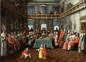 Concerto in una casa privata da Italian School