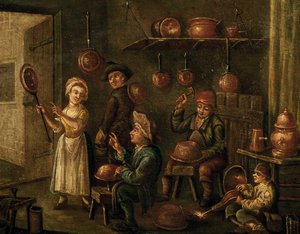Officina del ramaio da Italian School