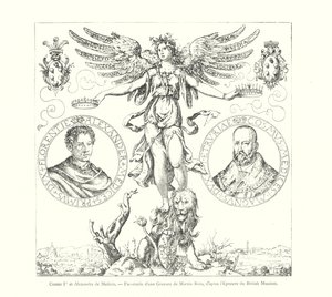 Cosme Ier et Alexandre de Medicis, Fac-simile d