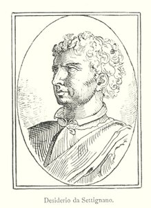 Desiderio da Settignano (incisione) da Italian School