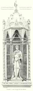 Donatello, San Giorgio di Orsanmichele (incisione)