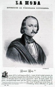 Ernesto Coop, inciso da G. Riccio da Italian School