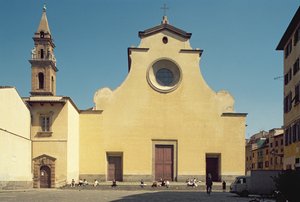 Facciata di Santo Spirito da Italian School