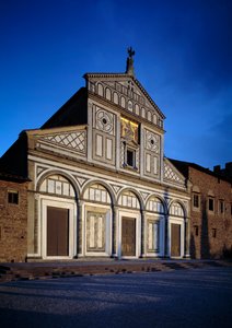 Facciata della chiesa da Italian School