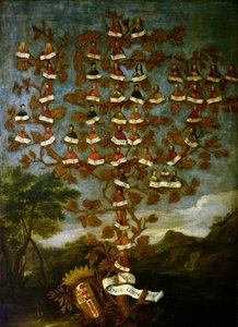 Albero genealogico della famiglia Cornaro da Italian School