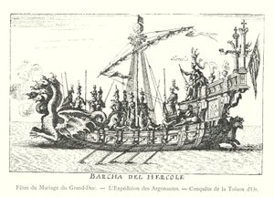 Feste del matrimonio del Granduca, La spedizione degli Argonauti, Conquista del Vello d