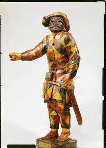 Figura di Arlecchino dal Teatro Seraphin