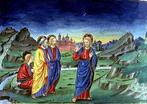 Dopo la trasfigurazione Cristo dice agli apostoli di non rivelare questo fatto fino alla resurrezione