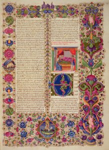 Il Terzo Libro dei Re, dalla Bibbia di Borso d