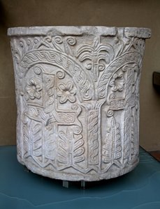 Fonte, originariamente dalla chiesa di Sant