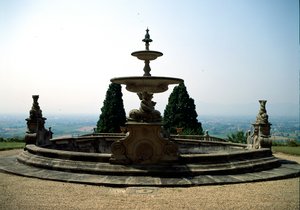 Fontana, Villa di Celle
