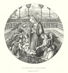 Fra Filippo Lippi, Sainte Famille, Collection du Palais Pitti da Italian School
